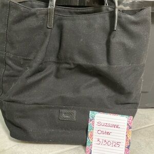 Hammitt Canvas Black Tote Bag